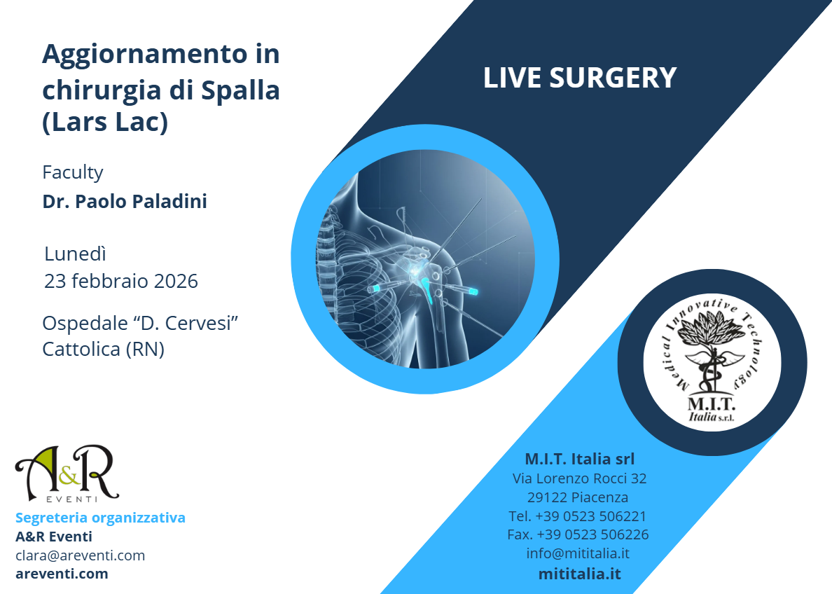 Aggiornamento in chirurgia di Spalla (Lars Lac)