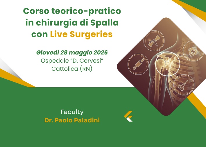 Corso teorico-pratico in chirurgia di Spalla con Live Surgeries