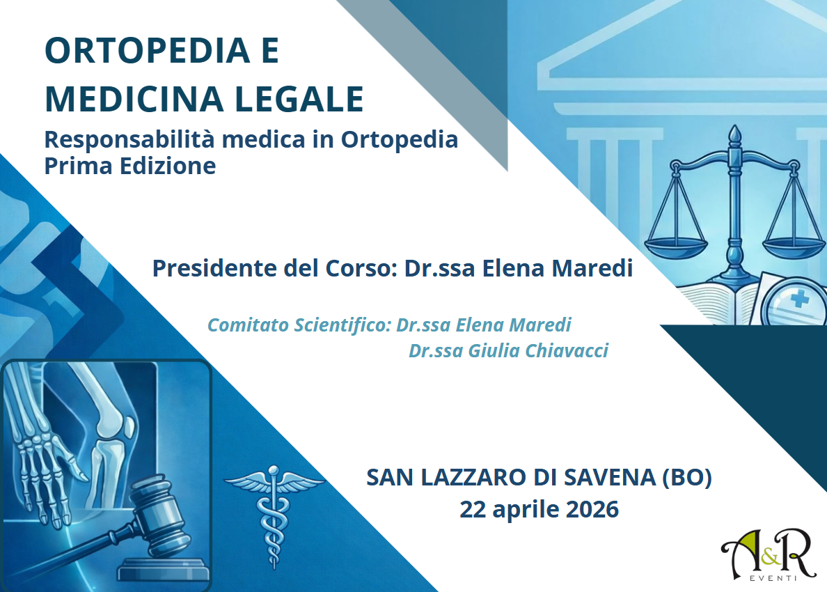 ORTOPEDIA E MEDICINA LEGALE, Responsabilità medica in Ortopedia - Prima Edizione