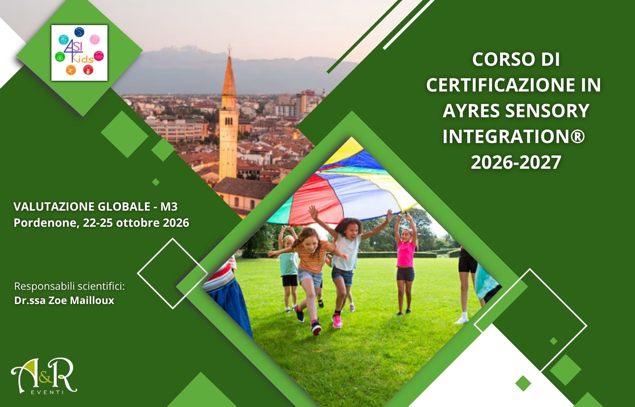 Corso di formazione post-laurea in Ayres Sensory Integration® 2026-2027 - Valutazione globale - M3