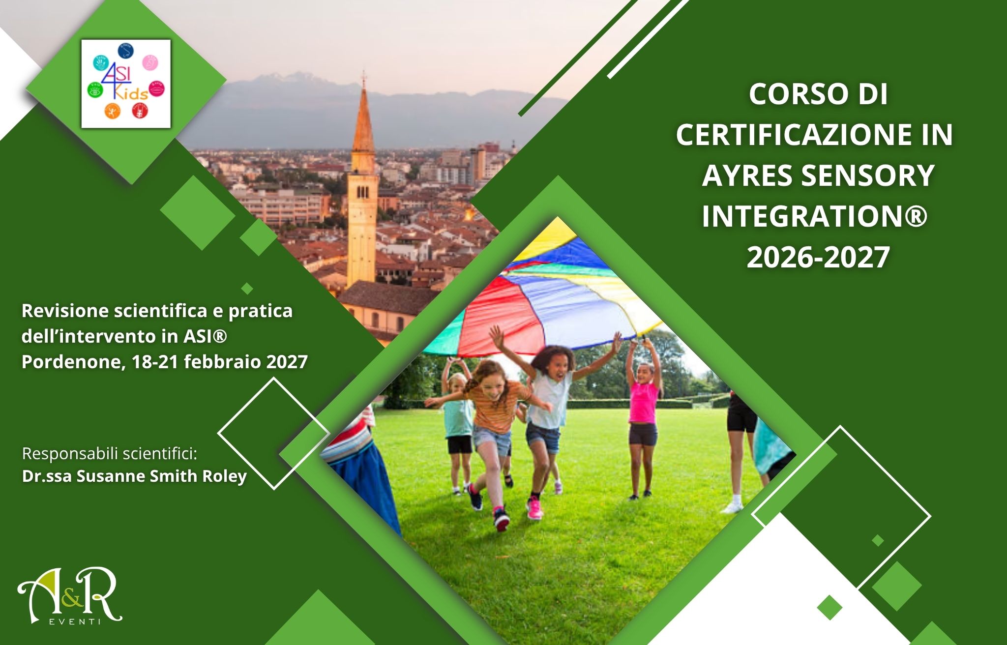 Corso di formazione post-laurea in Ayres Sensory Integration® 2026-2027 - Revisione scientifica e pratica dell’intervento in ASI - M6