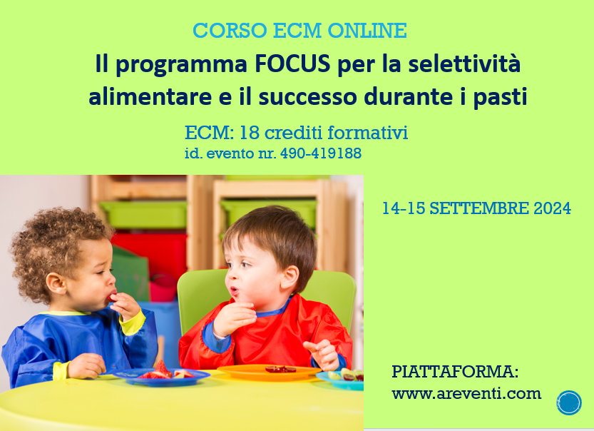 Il programma FOCUS per la selettività alimentare e il successo durante i pasti 